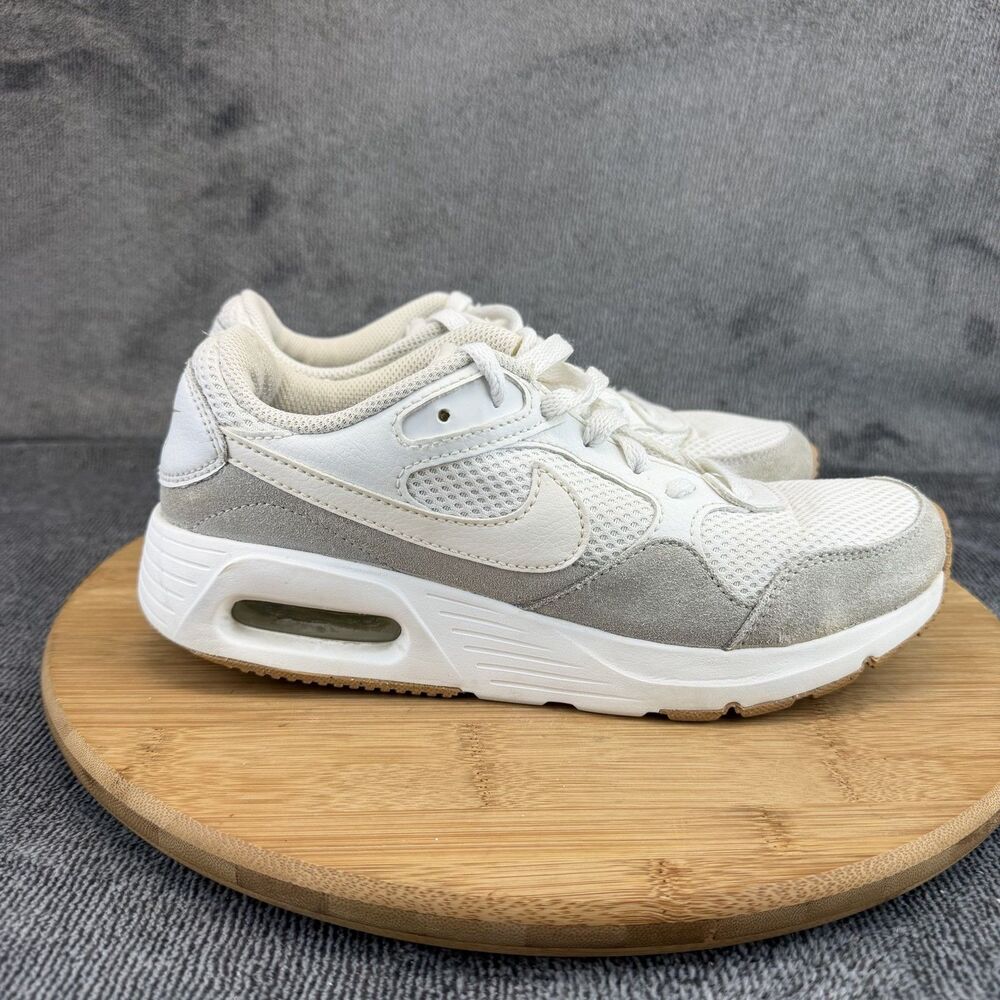 Nike Air Max SC Shoes Womens Size 7.5 White Mesh Running Sneakers CW4554-108